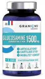 Glucosamine Chondroïtine et MSM 1500 mg 90 Comprimés - Pot 90 comprimés