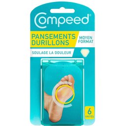 Compeed® - Pansements Durillons Moyen Format x6