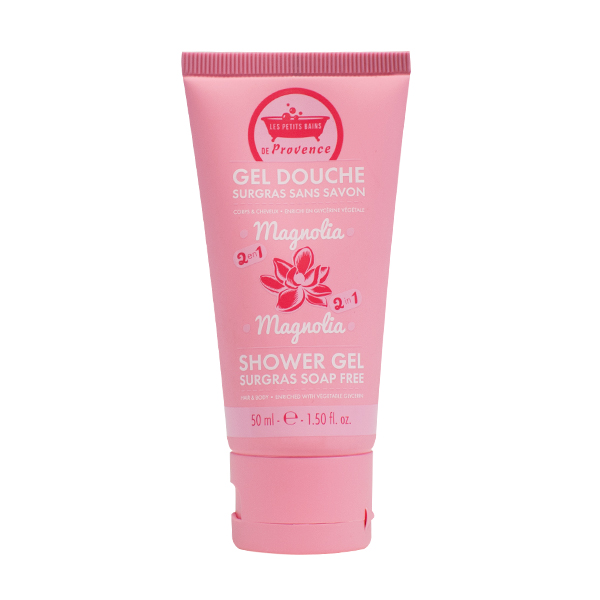 Gel Douche Surgras sans Savon 2 en 1 Magnolia 50ml