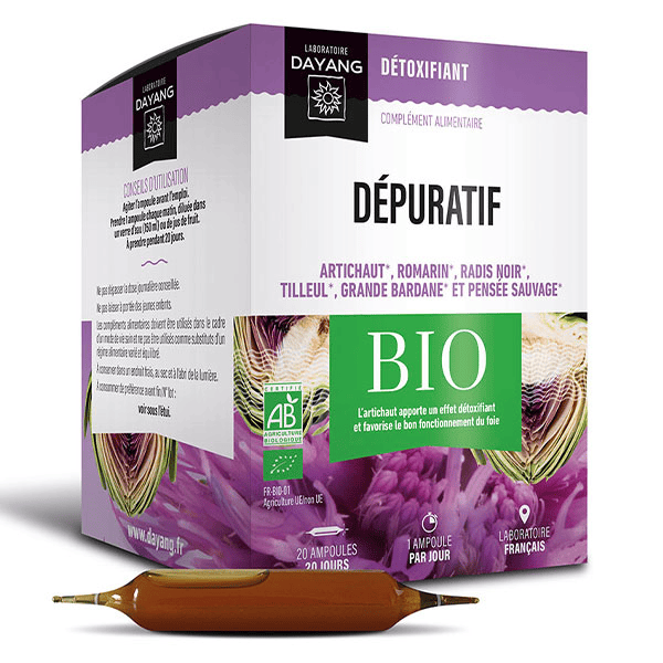 Dépuratif Bio 20 ampoules