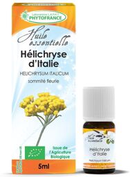 HUILE ESSENTIELLE Hélichryse d''Italie - - 5 mL - Aromathérapie
