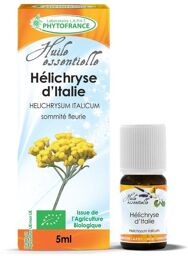 HUILE ESSENTIELLE Hélichryse d''Italie - - 5 mL - Aromathérapie