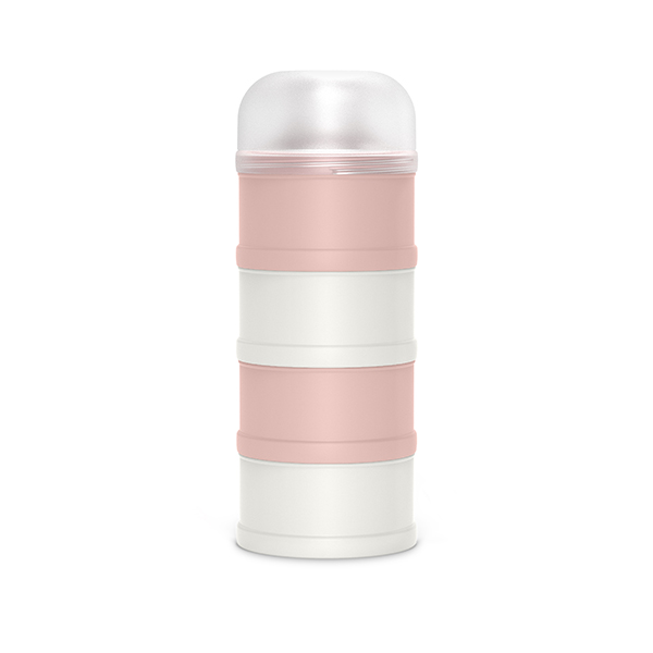 Boite Doseuse Lait 4 Compartiments Bonhomia Rose