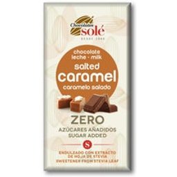 Chocolat Lait Caramel Salé Stevia Bio 100g