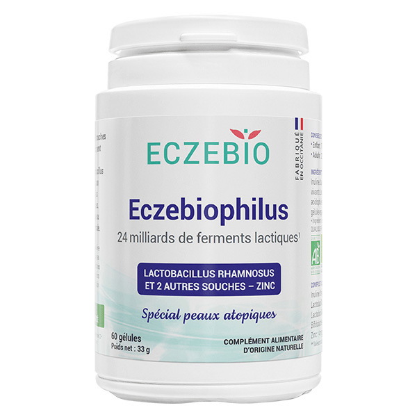 Eczebiophilus Spécial Peaux Atopiques 60 gélules