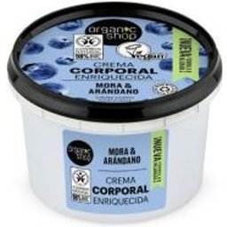 Crema Corporal Enriquecida Arándano y Mora 250ml