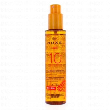 Sun huile solaire bronzante SPF10 spray 150ml