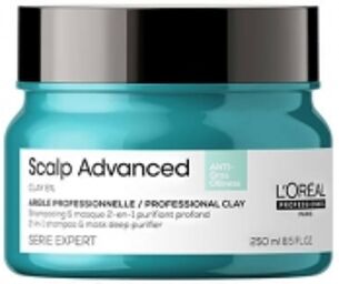 Scalp Advanced L'Oréal Argile Shampooing-masque 2-en-1 Purifiant Profond Scalp Advanced L'Oréal Pro