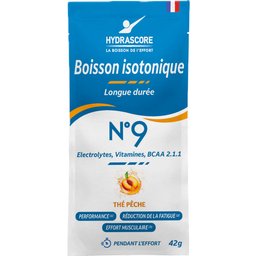 N°9 Boisson Isotonique Thé Pêche 42g