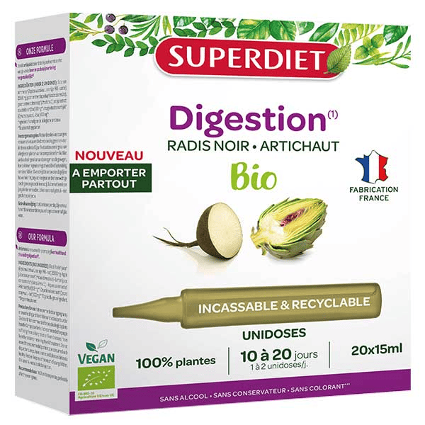 Radis Noir Artichaut Bio 20 unidoses
