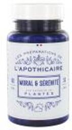 Les Préparations de l'Apothicaire Supplément Naturel pour la Sérénité et le Bien-Être Émotionnel - 60 Capsules - Flacon 60 Gélules