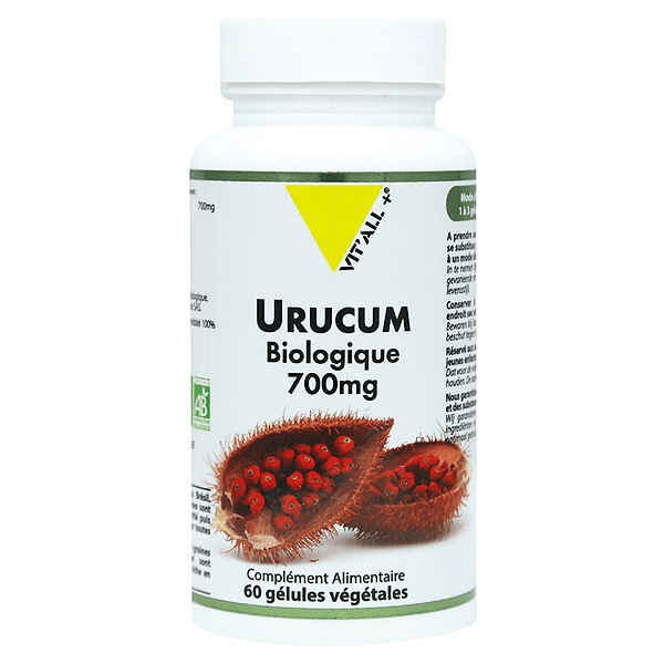 Urucum 700mg Bio 60 gélules végétales