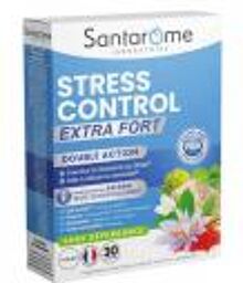 Stress Control Extra Fort Double Action 30 Comprimés - Boîte