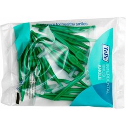 Angle Interdental Brushes 0.8mm Green 25uds