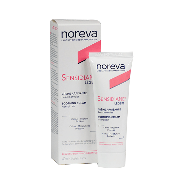 Noreva Sensidiane Soin Peaux Intolérantes Texture Légère 40ml
