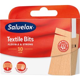 pansement textile élastique 100cmx6cm 1ud
