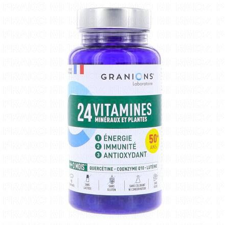 Immunité & Energie - 24 Vitamines Minéraux et Plantes 90 comprimés