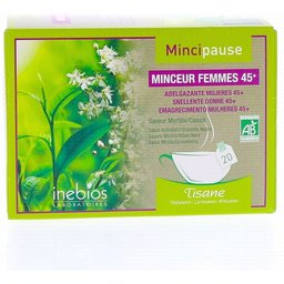 Tisane Minceur Femmes 45+ Myrtille Cassis 20 Sachets