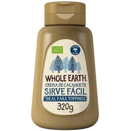 Whole Eart Beurre de Cacahuète Serves Easy Bio 320g