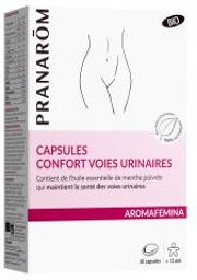 Pranarôm Aromafemina Capsules Confort Voies Urinaires Bio 30 Capsules - Boîte 30 capsules