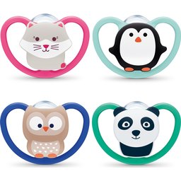 Space Sucettes en silicone 6-18M 1pc