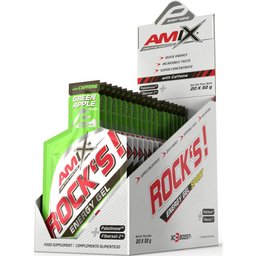 Performance Rock's Gel Con Cafeína Manzana Verde 20x32g