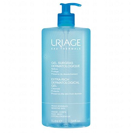 Soin & Hygiène - Surgras liquide dermatologique flacon pompe 1L