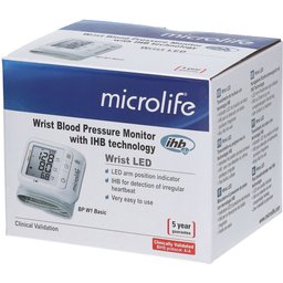 Microlife® Tensiomètre-bracelet BP W1 Basic