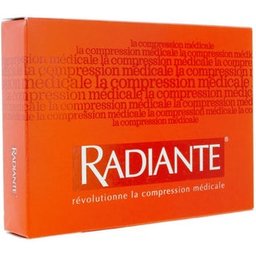 Radiante 2 Voile Invisible Jarfix Bas Médical Compression Nude Moyen T.2 1unité