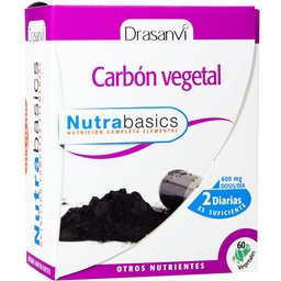 Keto Charbon Actif d'Écorce de Noix de Coco 600mg 60caps