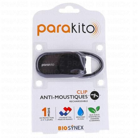 Clip Anti-Moustiques Rechargeable noir