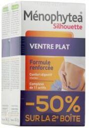 Ménophytea Silhouette Ventre Plat Confort Digestif 2 x 30 Gélules - Lot 2 x 30 gélules