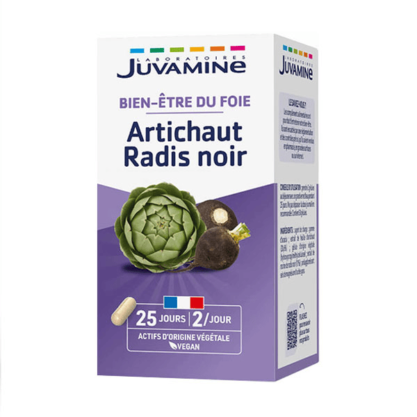 Bien Etre du Foie Artichaut Radis Noir 50 gélules