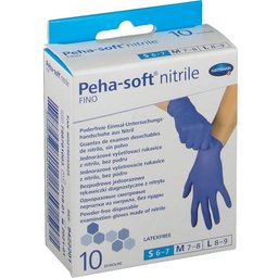 Peha-Soft gants jetables en nitrile taille S 10 pcs