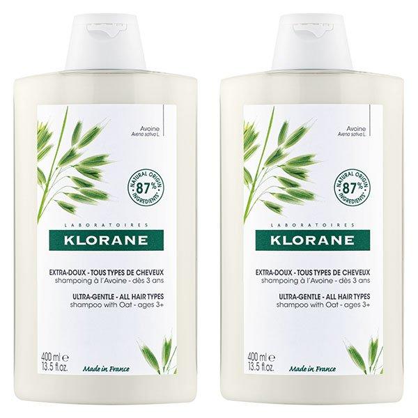 Avoine Shampoing Extra-Doux Lot de 2 x 400ml