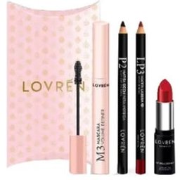 Vanity Kit 3 Mascara + Crayon Yeux + Rouge Lèvres Crème