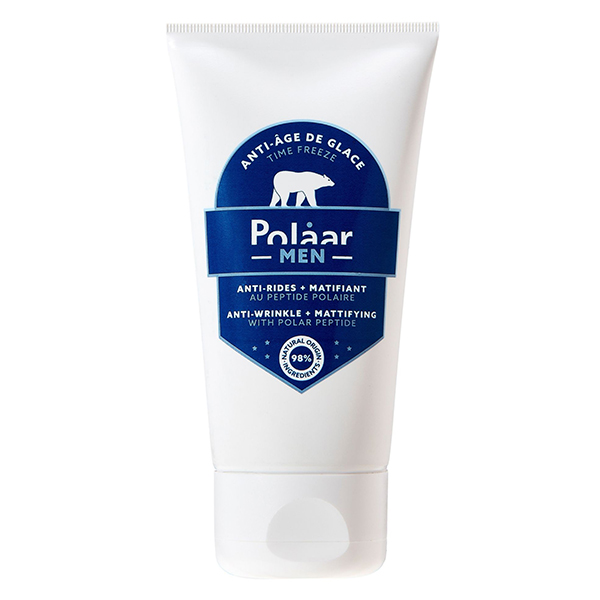 Men Anti-Âge de Glace Soin Anti-Rides Matifiant au Peptide Polaire 50ml