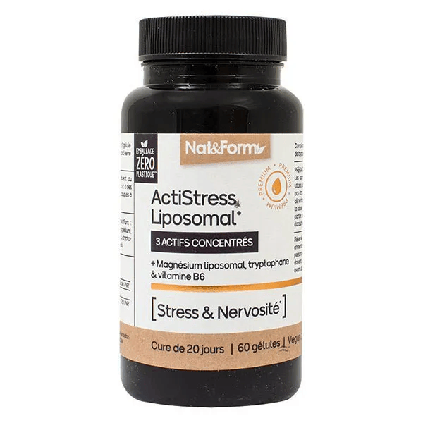 ActiStress Liposomal Stress et nervosité 60 gélules végétales