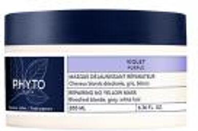 Violet Masque Déjaunissant Réparateur - Cheveux Blonds Décolorés Gris Blancs - Pot 200 ml - Pot 200 ml