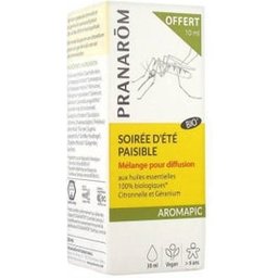 Aromapic Soirée D'Été Paisible Mélange Pour Diffusion Bio 20 ml + 10 ml