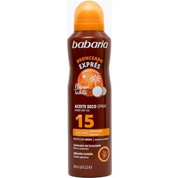 Bronzante Express Spf15 Huile Sèche Spray 200ml