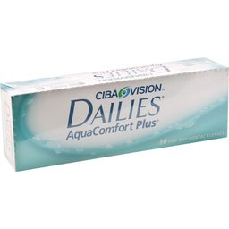 Aqua Comfort Plus Lentille de contact jetable -2.50mm 30 pièces