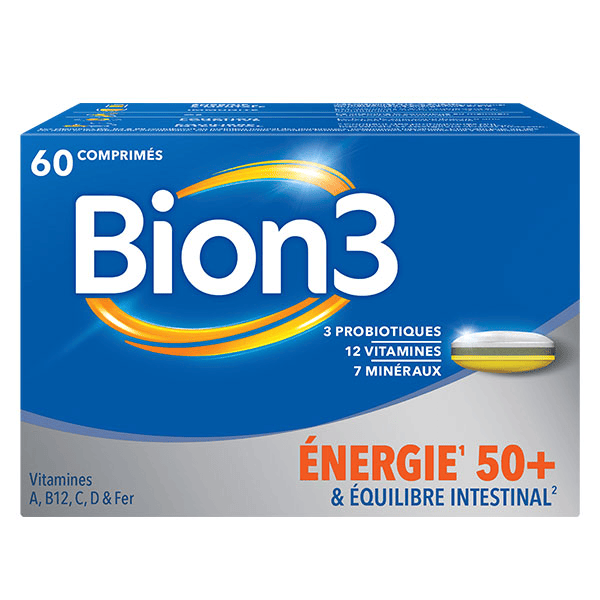 Energie 50+ SENIOR Complément Alimentaire Cure  2 mois - 60 comprimés