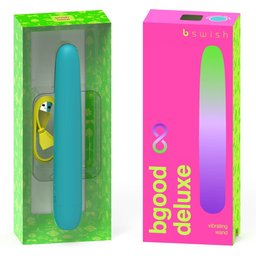 Bswish Bgood Infinite Deluxe Vibrator Silicone Blue 1ut