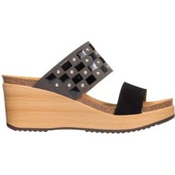 Plantilla Adelie Polyester Mujer Negro Gris 36 1 Par