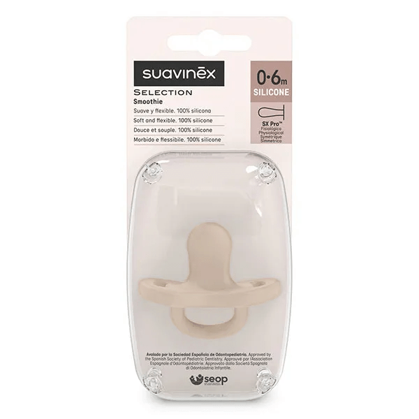 Sucette Réversible SXPRO 0 à 6 mois Colour Essence Beige