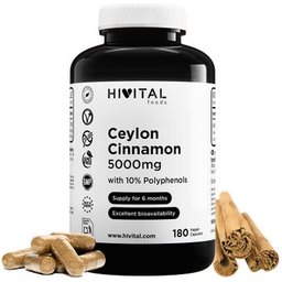 HIVITAL Canela de Ceylán 5000 mg 180 cáps