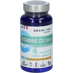 Laboratoire des Granions® Vitamine D3 2000 UI