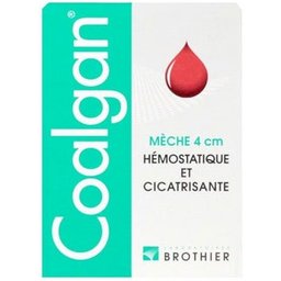 Coalgan Mèches Stériles Hemostatiques x5