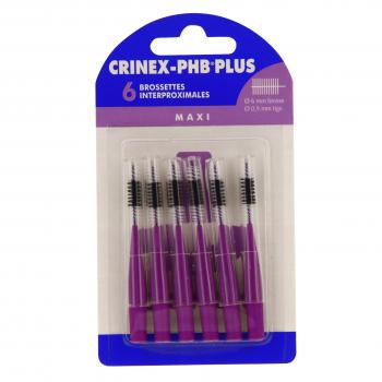 PHB Plus brossettes maxi plus 6 mm x6